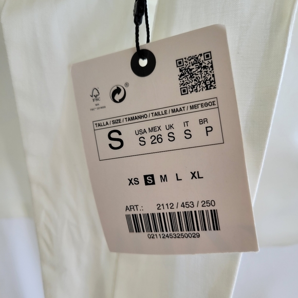 Zara tied sleeveless blouse - Picture 7 of 12